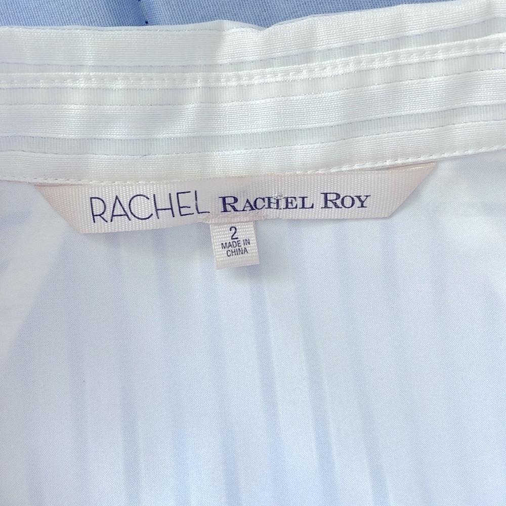 White waisted, full skirt Rachel Roy dress - Picture 3 of 5
